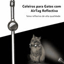 Coleira para Gatos com Suporte para AirTag