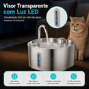 Bebedouro Fonte de Água Automática para Gatos