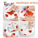 Brinquedo Interativo Automático para Gatos com Penas