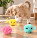 Bolinha Interativa com Catnip Para Gatos