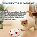 Brinquedo Interativo Automático para Gatos com Penas