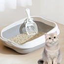 Caixa de Areia para Gatos com Borda Elevada