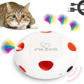 Brinquedo Interativo Automático para Gatos com Penas